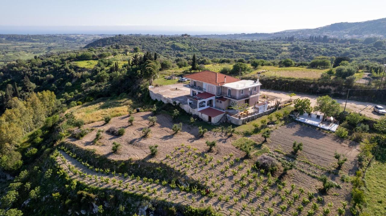 Mylos House With Sea View 릭수리 외부 사진