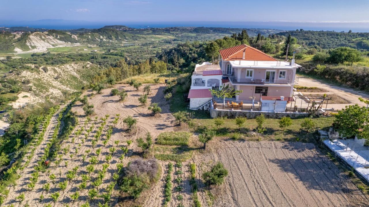 Mylos House With Sea View 릭수리 외부 사진